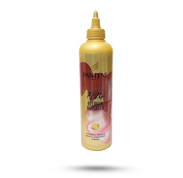 کرم مو Pantene پنتن مدل Belirgin مخصوص موهای مجعد و فر حجم 300 میل و کرم مو پنتن pantene مدل Onarici مناسب موهای خشک و آسیب دیده حجم 300 میل