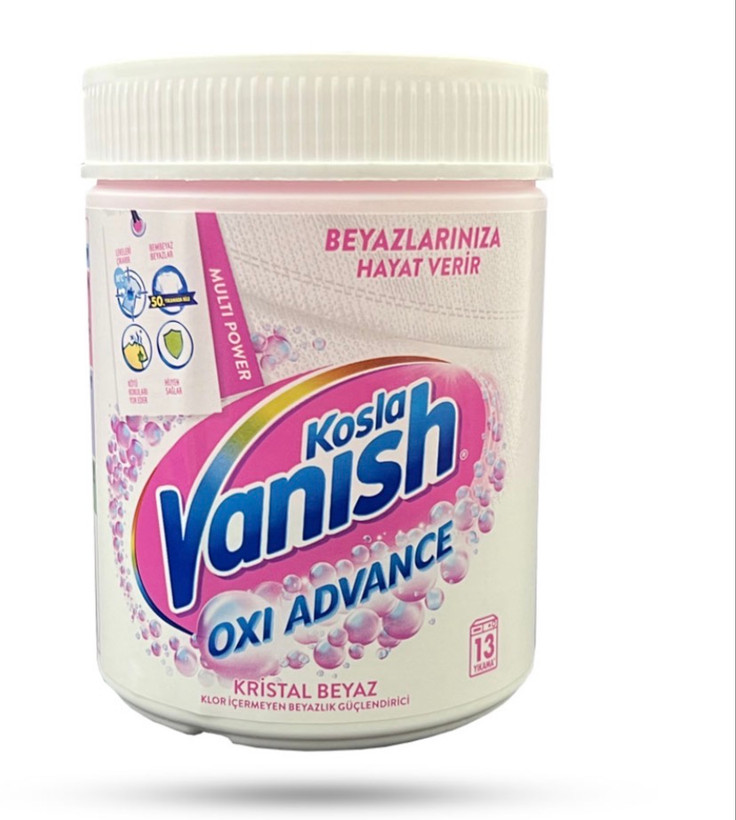 پودر لکه بر لباس ونیش مدل Oxi Action مناسب لباس های رنگی 480 گرم و پودر لکه بر لباس Vanish ونیش مخصوص لباس سفید 480 گرم